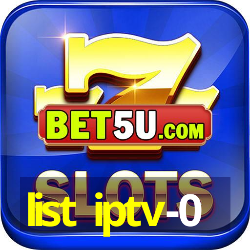 list iptv